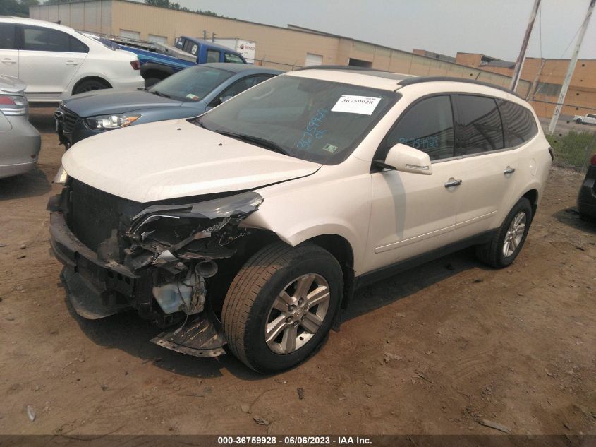 2014 CHEVROLET TRAVERSE LT - 1GNKVHKD5EJ209588