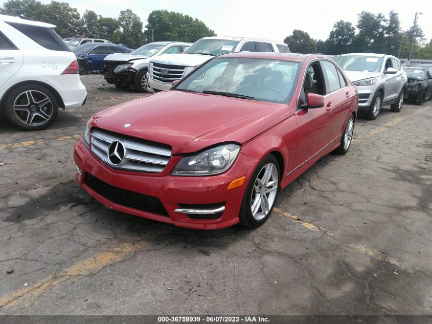 2013 MERCEDES-BENZ C-CLASS C 250 - WDDGF4HB6DR268178