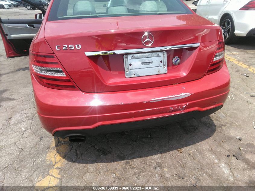 2013 MERCEDES-BENZ C-CLASS C 250 - WDDGF4HB6DR268178