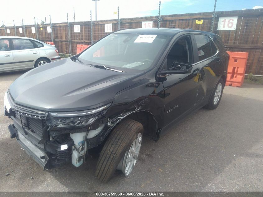 2022 CHEVROLET EQUINOX LT - 3GNAXJEVXNL143761