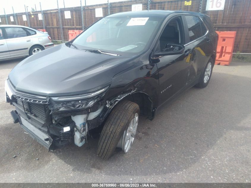 2022 CHEVROLET EQUINOX LT - 3GNAXJEVXNL143761