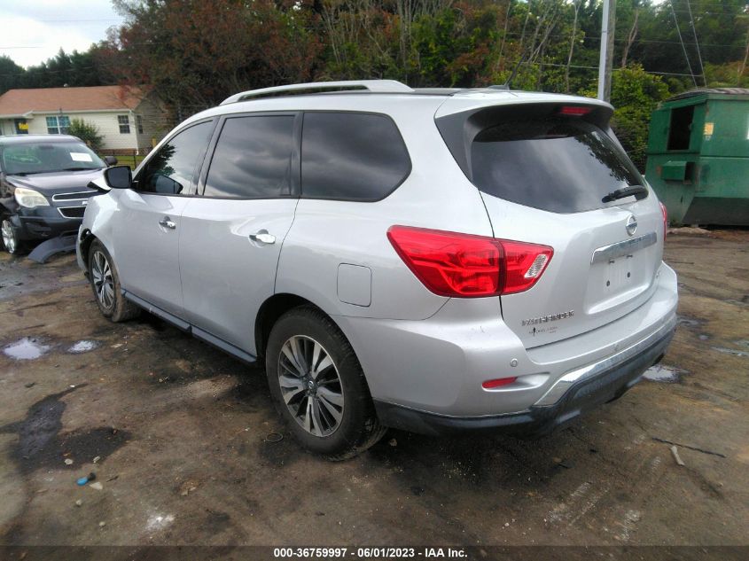 2017 NISSAN PATHFINDER SV - 5N1DR2MN5HC698040