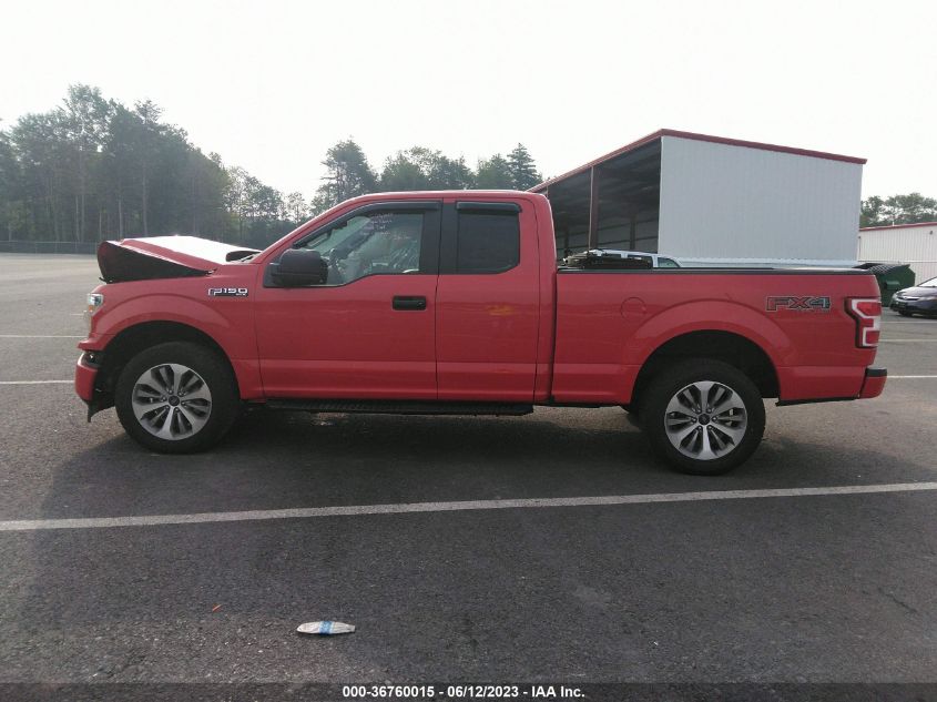 2018 FORD F-150 XL/XLT/LARIAT - 1FTEX1EP3JKD76923