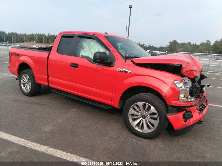 2018 FORD F-150 XL/XLT/LARIAT - 1FTEX1EP3JKD76923