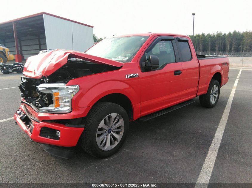 2018 FORD F-150 XL/XLT/LARIAT - 1FTEX1EP3JKD76923