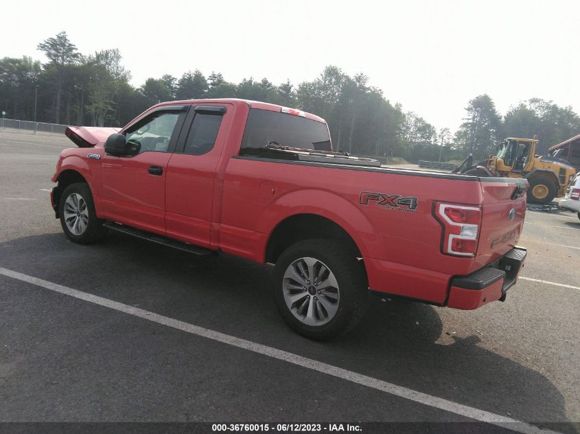 2018 FORD F-150 XL/XLT/LARIAT - 1FTEX1EP3JKD76923