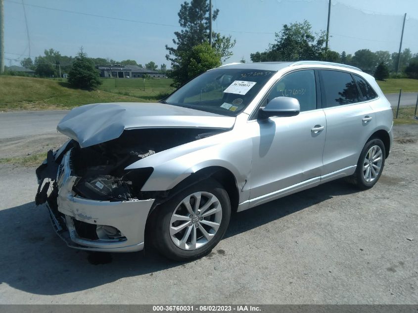 2013 AUDI Q5 PREMIUM PLUS - WA1LFAFP8DA003454