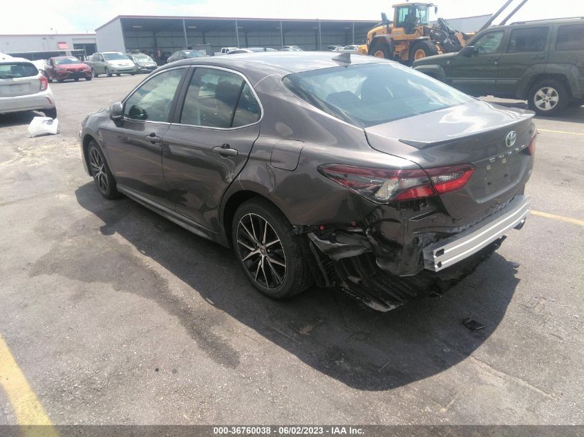 2023 TOYOTA CAMRY SE/SE NIGHTSHADE - 4T1G11AK6PU800835