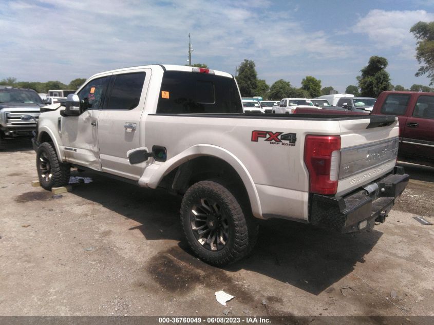 2018 FORD SUPER DUTY F-250 SRW XL/XLT/LARIAT - 1FT7W2BT1JEB49635
