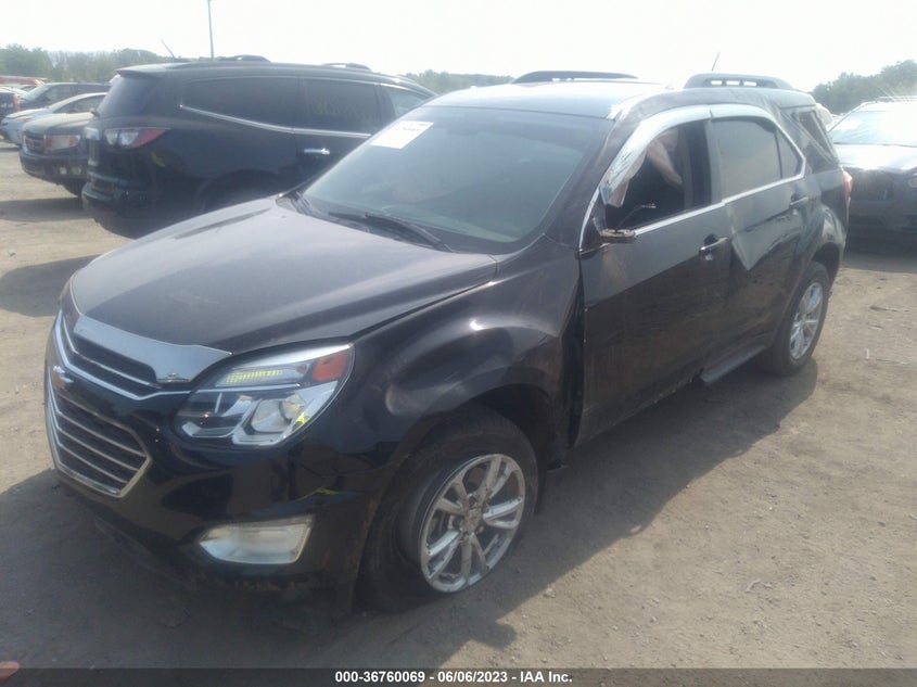 VIN 2GNALCEK6H1578747 2017 CHEVROLET EQUINOX LT