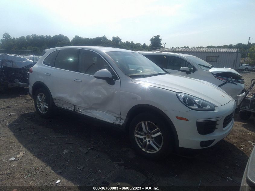 2016 PORSCHE CAYENNE - WP1AA2A21GKA09820