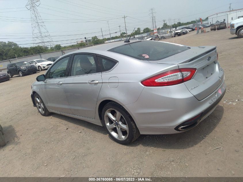 2016 FORD FUSION SE - 3FA6P0T98GR203041