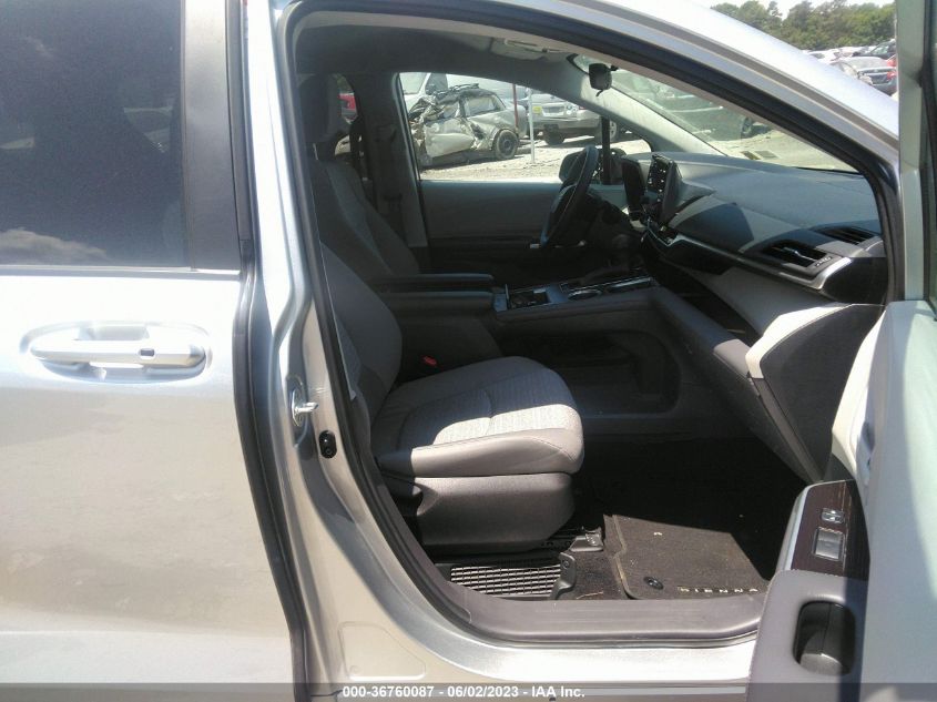 2022 TOYOTA SIENNA LE - 5TDKRKEC2NS123364