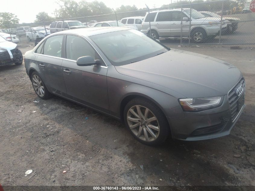 2013 AUDI A4 PREMIUM PLUS - WAUFFAFL8DN028795