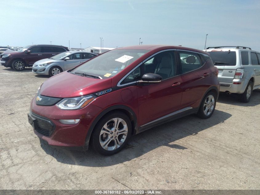 2021 CHEVROLET BOLT EV LT 1G1FY6S09M4108546