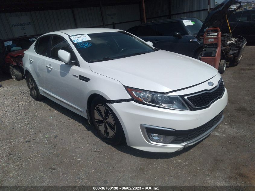 2013 KIA OPTIMA HYBRID LX - KNAGM4AD9D5058786