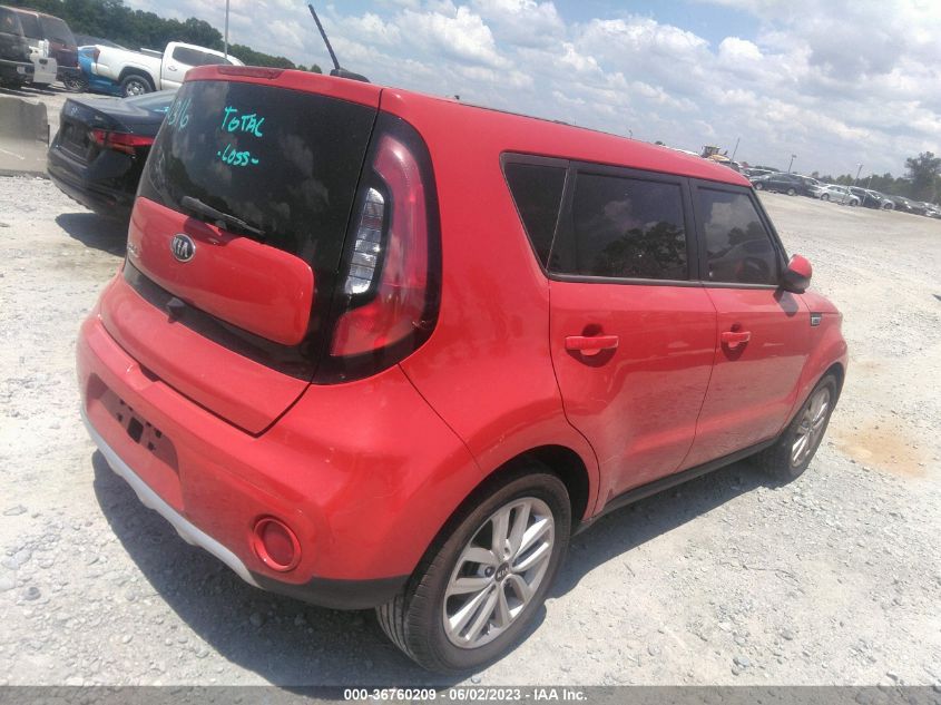 2018 KIA SOUL + - KNDJP3A54J7605322