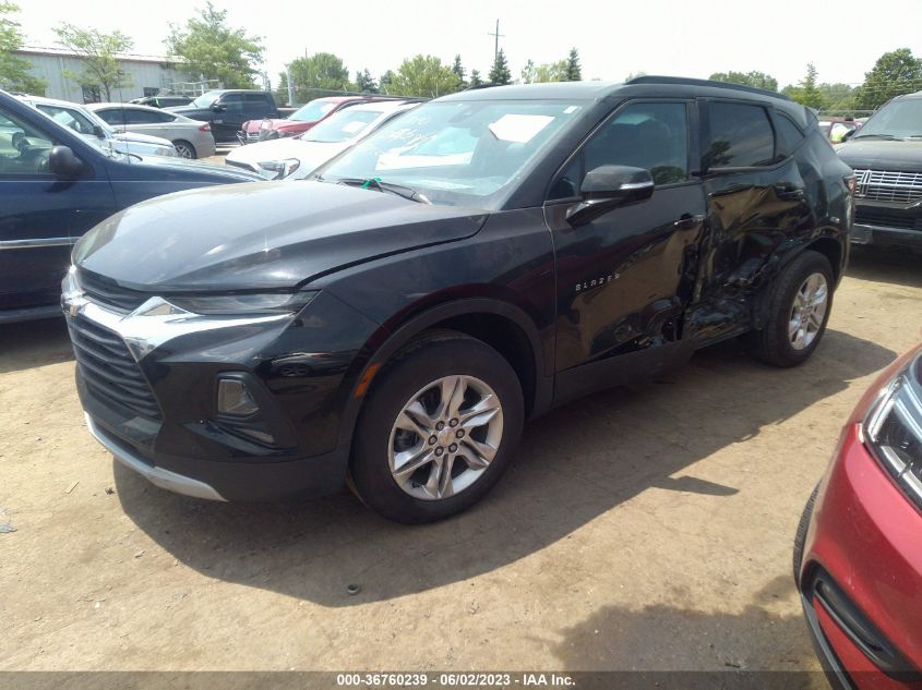 2021 CHEVROLET BLAZER LT - 3GNKBCRS8MS551713