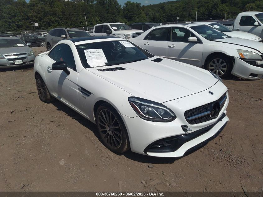 2018 MERCEDES-BENZ SLC AMG SLC 43 - WDDPK6GA8JF146936