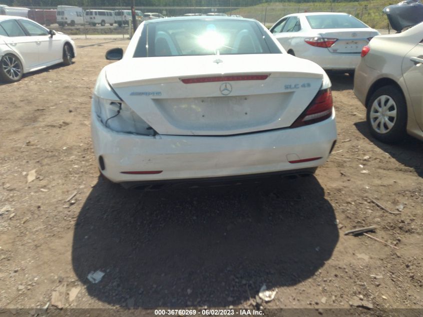 2018 MERCEDES-BENZ SLC AMG SLC 43 WDDPK6GA8JF146936
