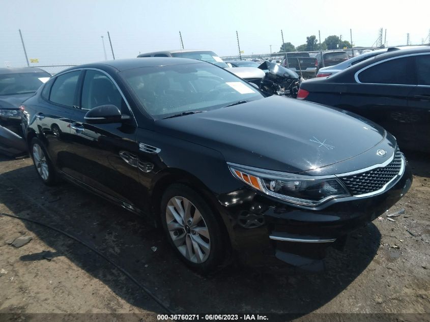 2018 KIA OPTIMA EX - 5XXGU4L33JG220586