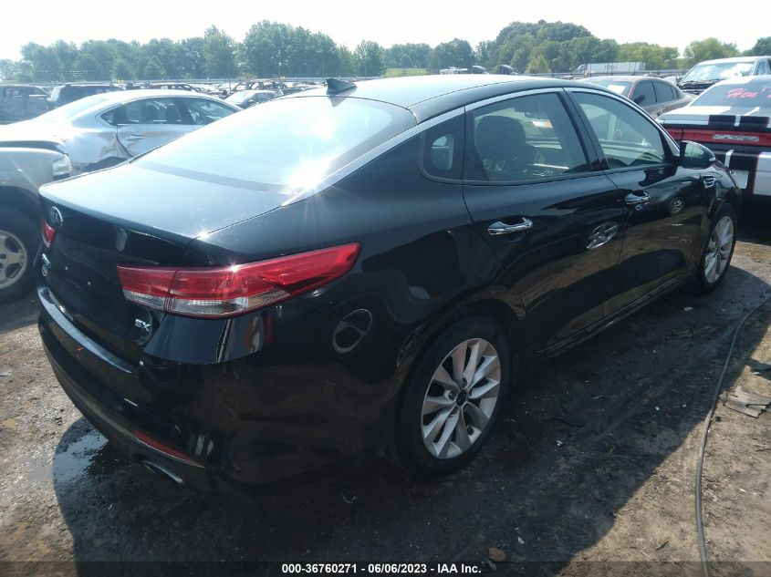 2018 KIA OPTIMA EX - 5XXGU4L33JG220586