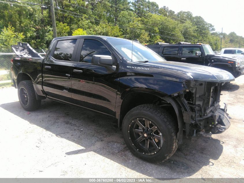 2021 CHEVROLET SILVERADO 1500 WORK TRUCK - 1GCPYAEK8MZ177579