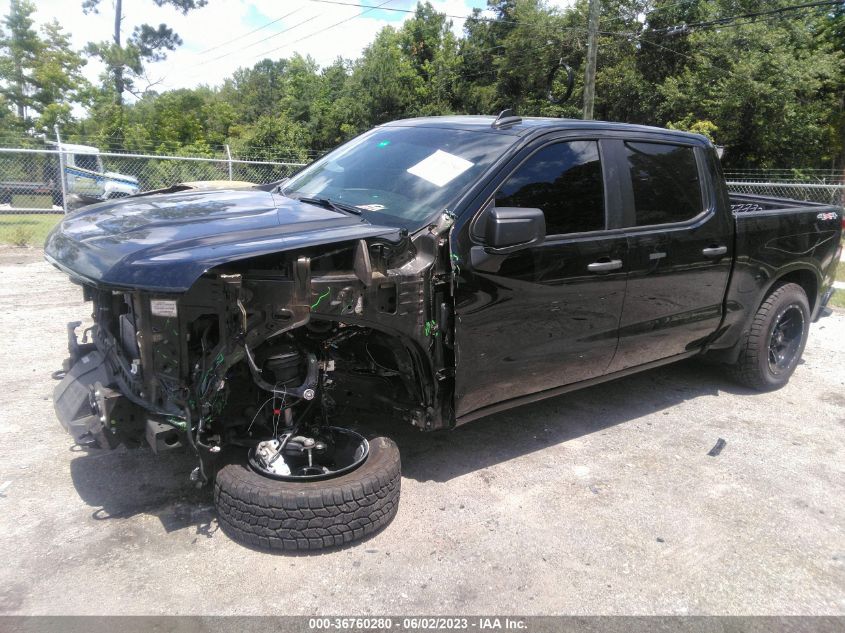 2021 CHEVROLET SILVERADO 1500 WORK TRUCK - 1GCPYAEK8MZ177579