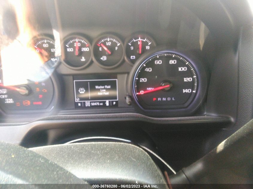 2021 CHEVROLET SILVERADO 1500 WORK TRUCK - 1GCPYAEK8MZ177579
