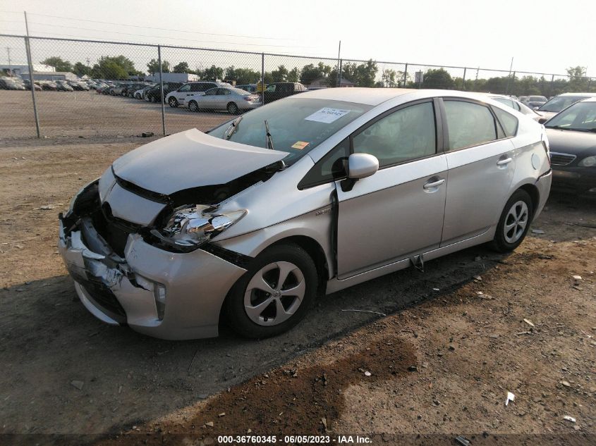 2013 TOYOTA PRIUS ONE/TWO/THREE/FOUR/FIVE - JTDKN3DU0D5570260