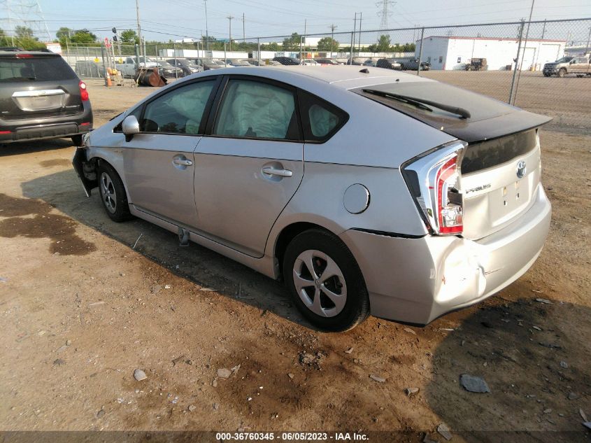 2013 TOYOTA PRIUS ONE/TWO/THREE/FOUR/FIVE - JTDKN3DU0D5570260