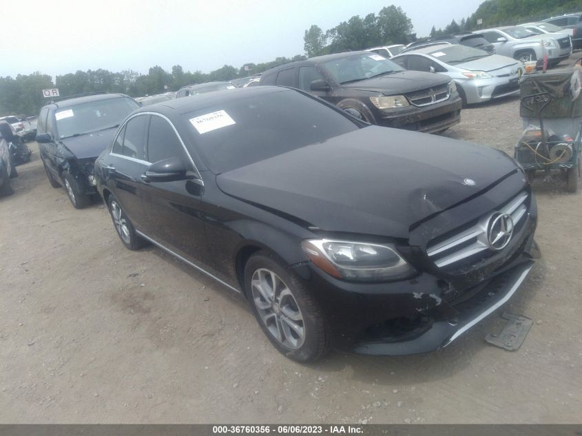 2016 MERCEDES-BENZ C-CLASS C 300 - WDDWF4KB0GR144254