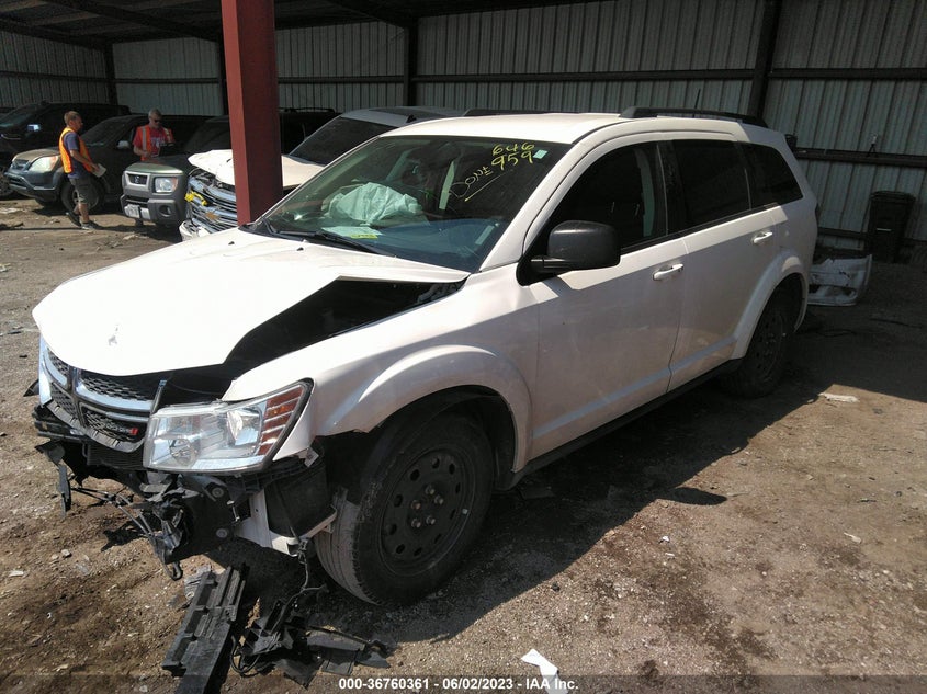 VIN 3C4PDCAB5LT280848 2020 DODGE JOURNEY SE VALUE