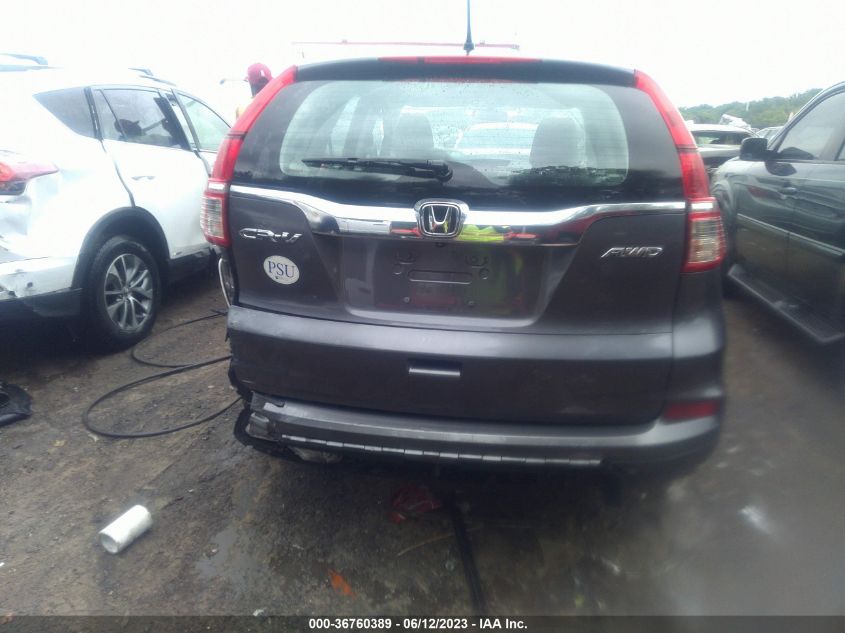 2015 HONDA CR-V LX - 5J6RM4H36FL014195