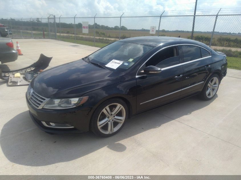 2013 VOLKSWAGEN CC SPORT PLUS - WVWBP7ANXDE534798