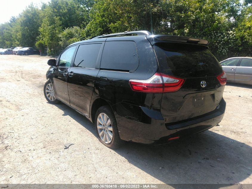 5TDDZ3DC0HS165505 2017 TOYOTA SIENNA, photo no. 3