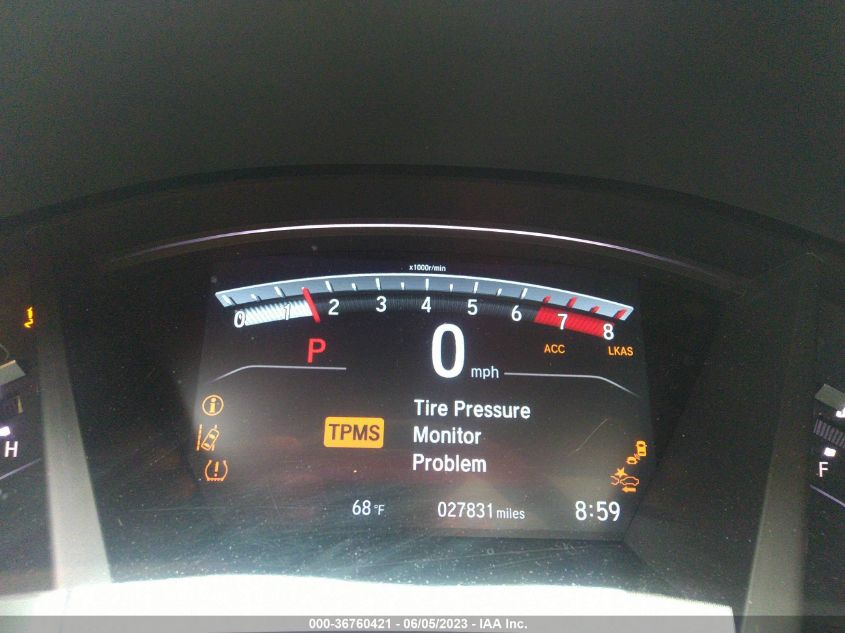 2017 HONDA CR-V EXL - 2HKRW1H81HH508255