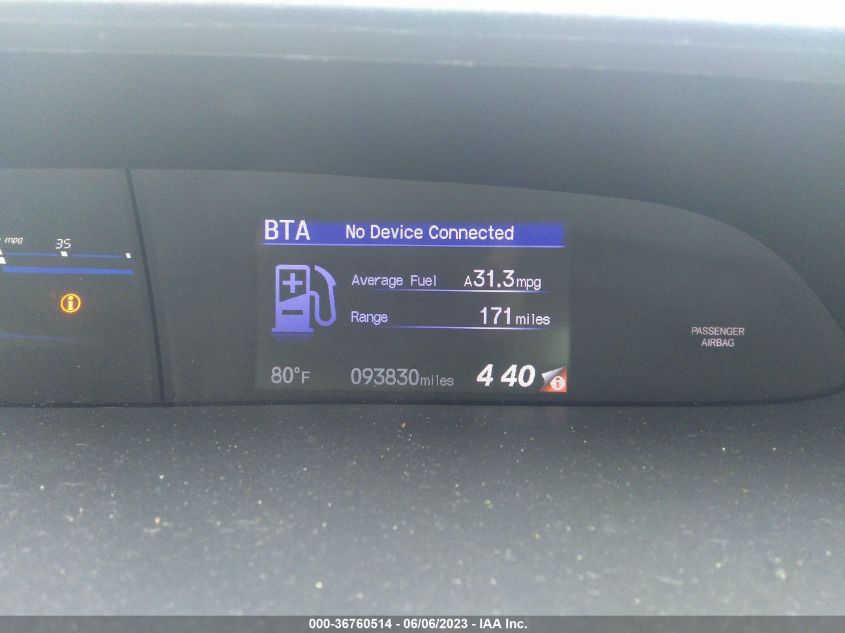 2014 HONDA CIVIC SEDAN EX - 19XFB2F89EE018119