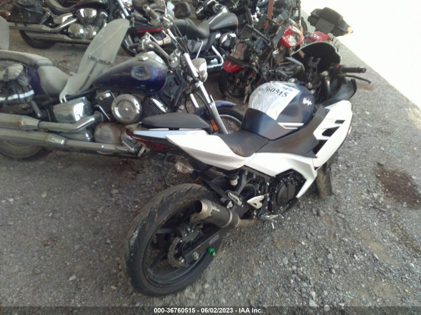 2022 KAWASAKI EX400 JKAEXKH13NDAG7307
