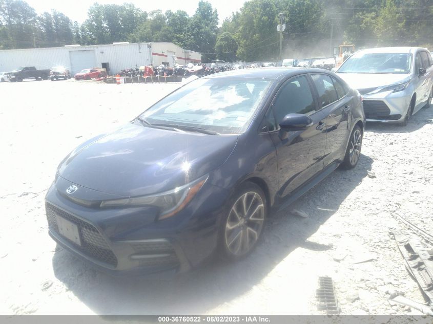 2021 TOYOTA COROLLA SE/NIGHTSHADE/APEX SE - 5YFS4MCE9MP079241