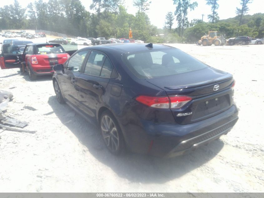 2021 TOYOTA COROLLA SE/NIGHTSHADE/APEX SE - 5YFS4MCE9MP079241
