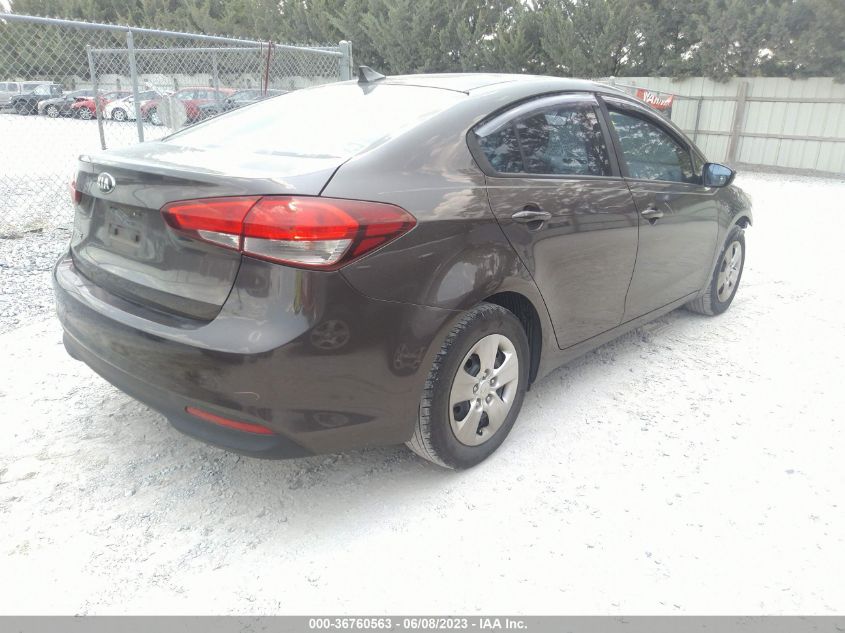 2017 KIA FORTE LX - 3KPFK4A78HE011662