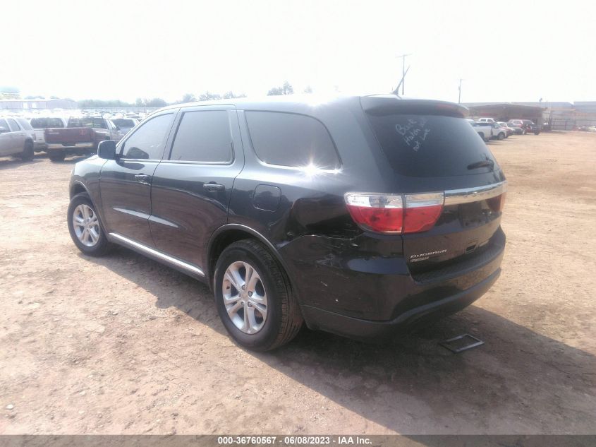 2013 DODGE DURANGO SXT - 1C4RDHAG8DC558947
