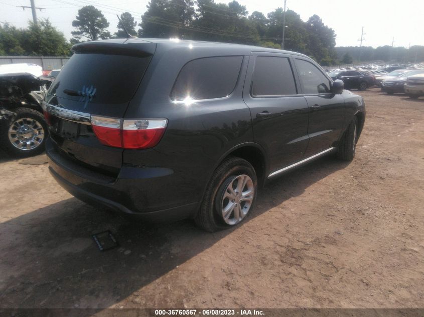 2013 DODGE DURANGO SXT - 1C4RDHAG8DC558947