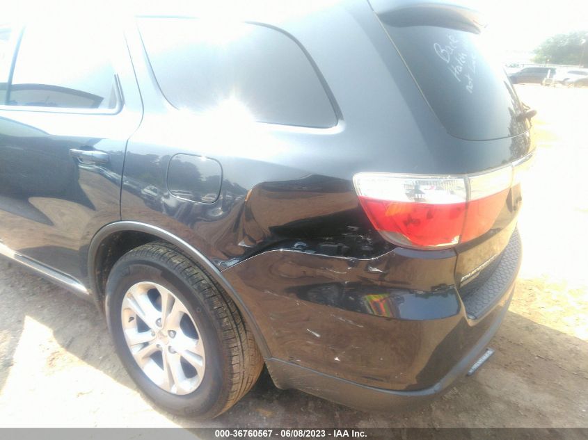 2013 DODGE DURANGO SXT - 1C4RDHAG8DC558947