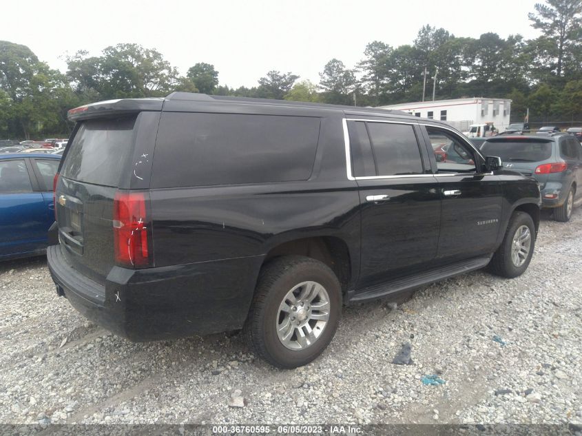 2017 CHEVROLET SUBURBAN C1500 LT - 1GNSCHKC9HR164240