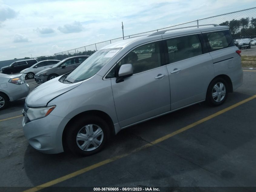 2015 NISSAN QUEST S - JN8AE2KP4F9121263