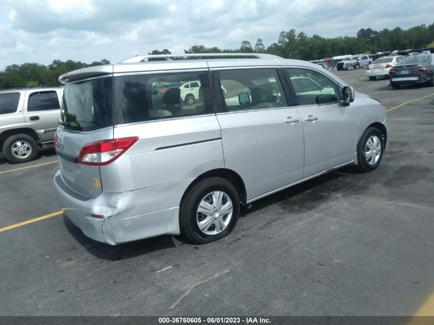 2015 NISSAN QUEST S - JN8AE2KP4F9121263