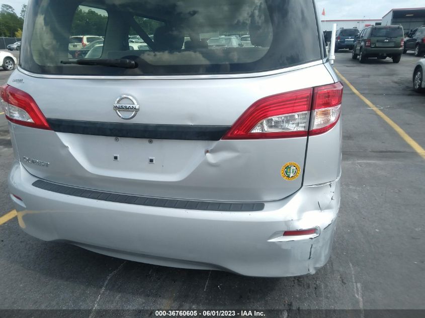 2015 NISSAN QUEST S - JN8AE2KP4F9121263