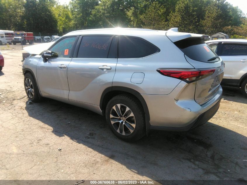 2021 TOYOTA HIGHLANDER XLE - 5TDGZRBH5MS088994